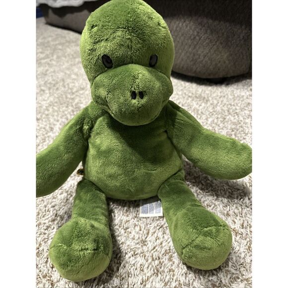 Build a Bear Workshop 17" Trekkin' Green‎ Turtle Plush Stuffed Animal No Shell - Picture 1 of 3